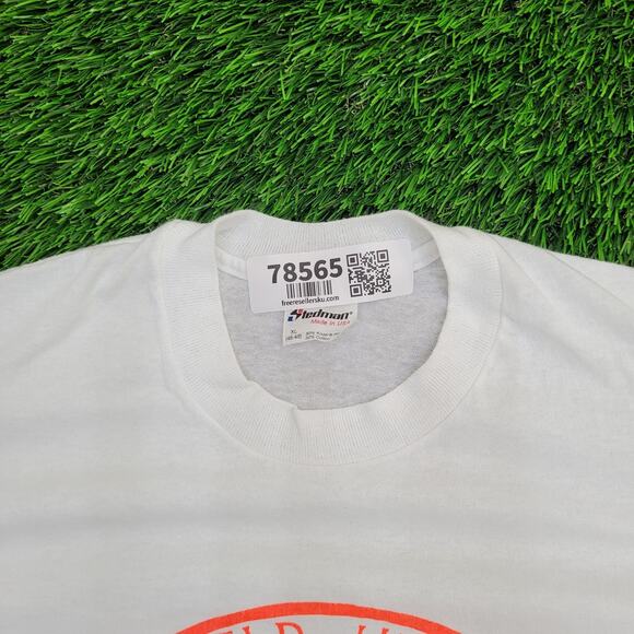 Vintage 80s Fairfield University Upward Bound Program Shirt Large 21x26 USA - Picture 9 of 12